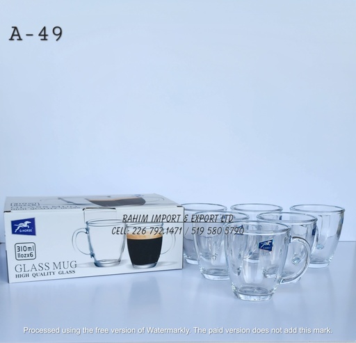 [A-49] Cups - 6pcs